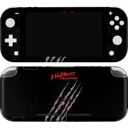 Nightmare on Elm Street Freddy Krueger Slash Nintendo Switch Lite Skin